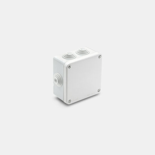 P-04 קופסה IP-55 10X10 פטמות - לבן